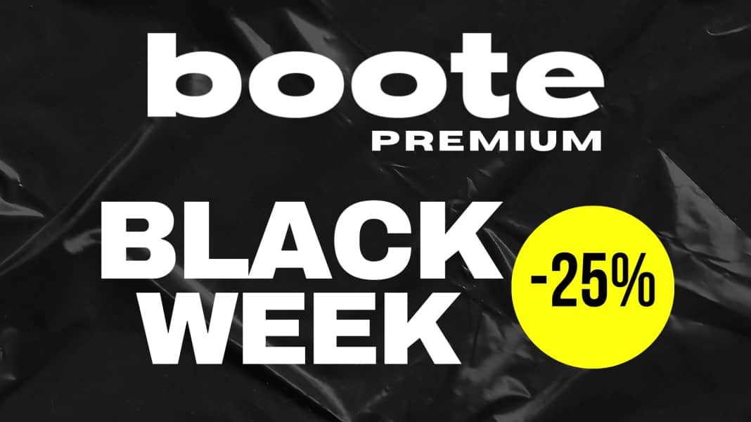 Black Week: BOOTE Premium im Jahresabo 25% günstiger