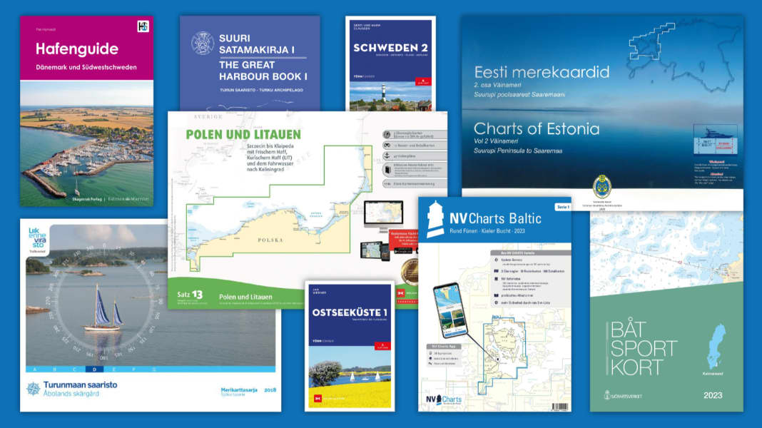 Baltic Sea: current cruising literature at a glance