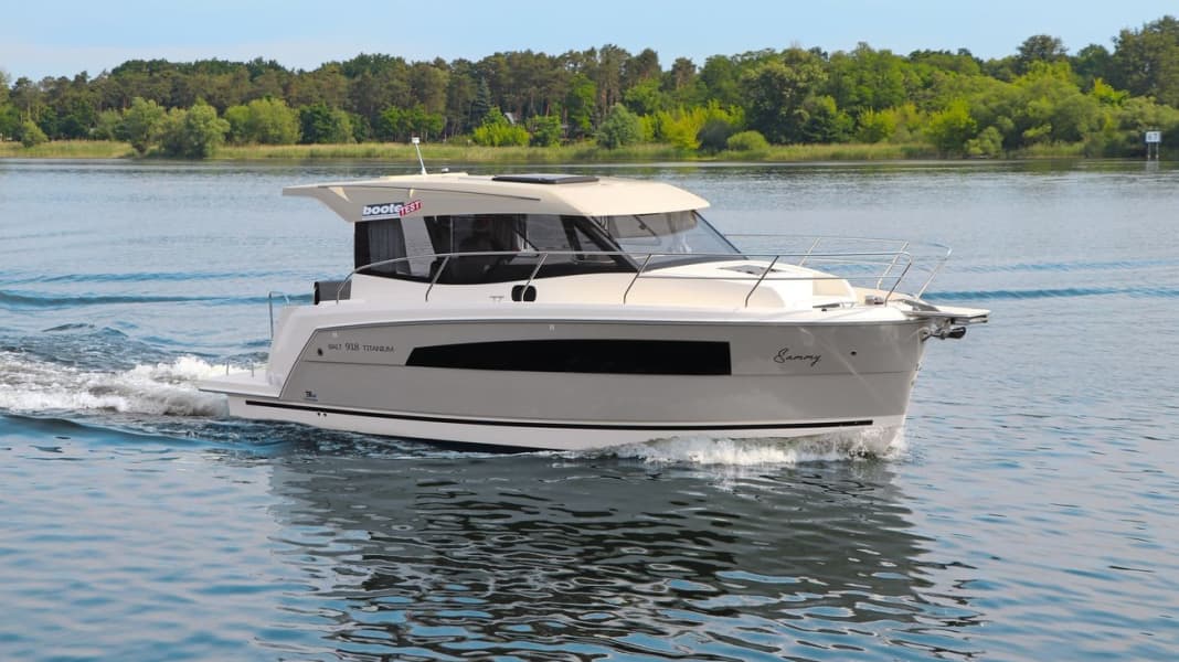 Test: Cabin boat - Balt 918 Titanium