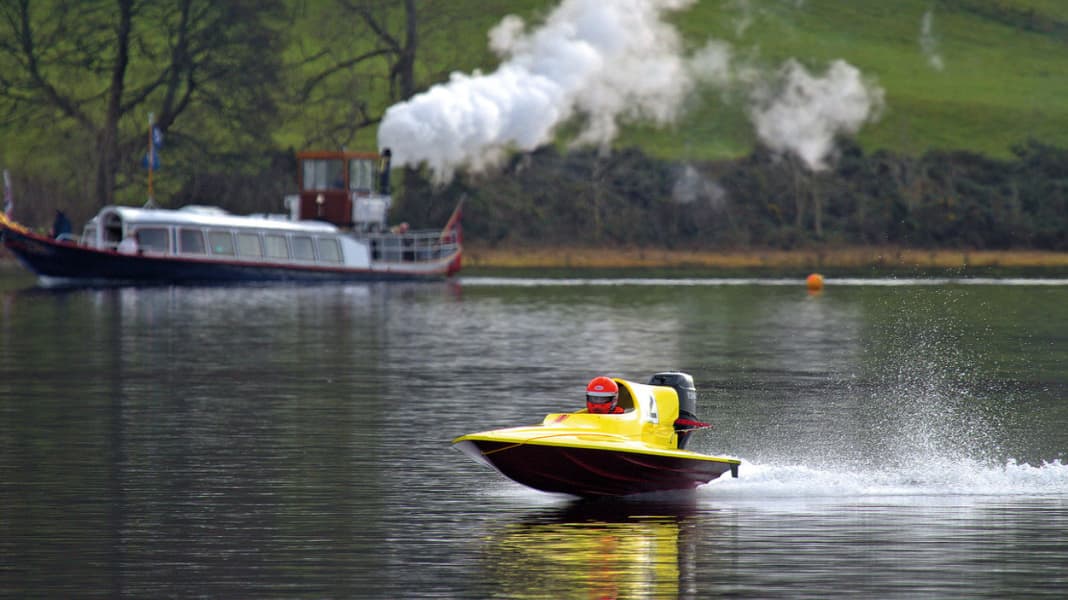 Rennsport: Power Boat Records Week in Coniston - Jagdfieber