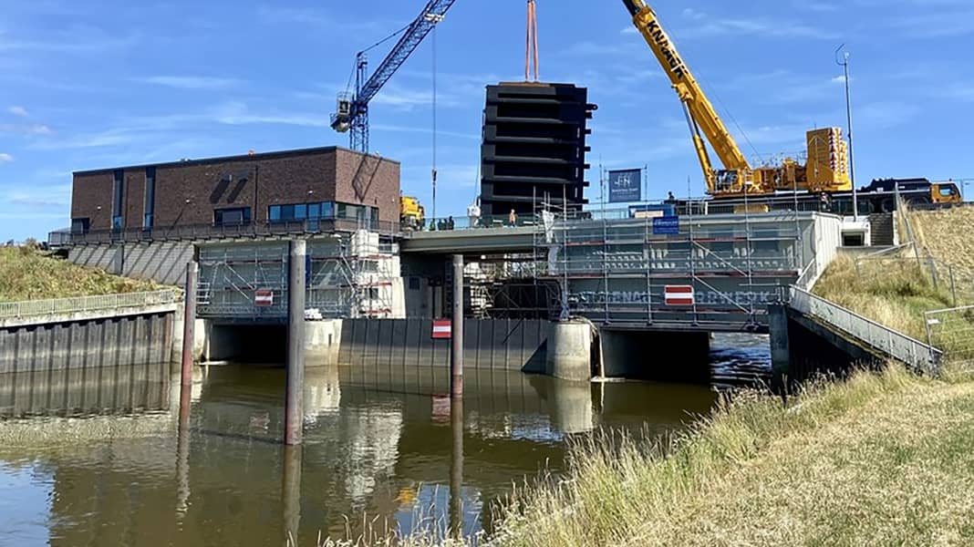 Ilmenau-Sperrwerk: erneute Sperrung bis zum Herbst