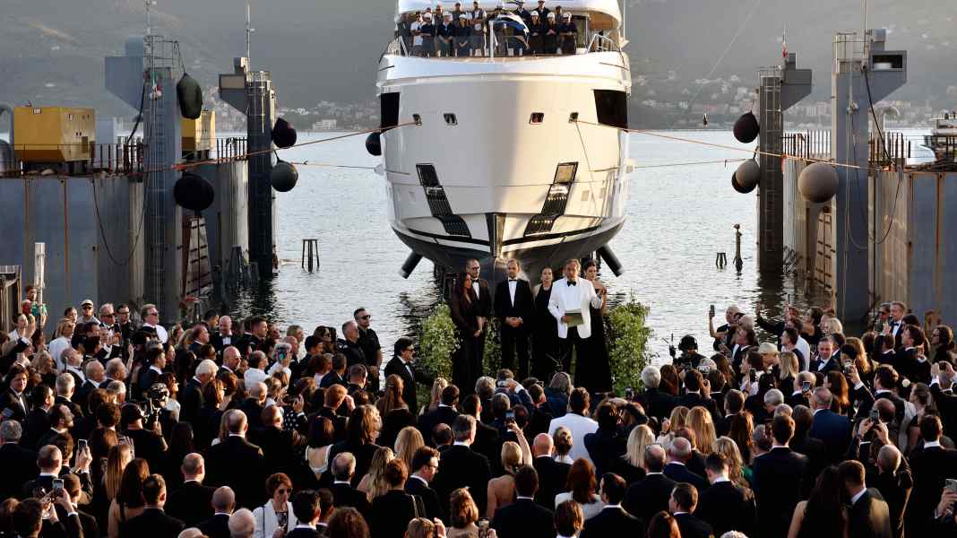 Superyacht launch: Sanlorenzo celebrates 50Steel