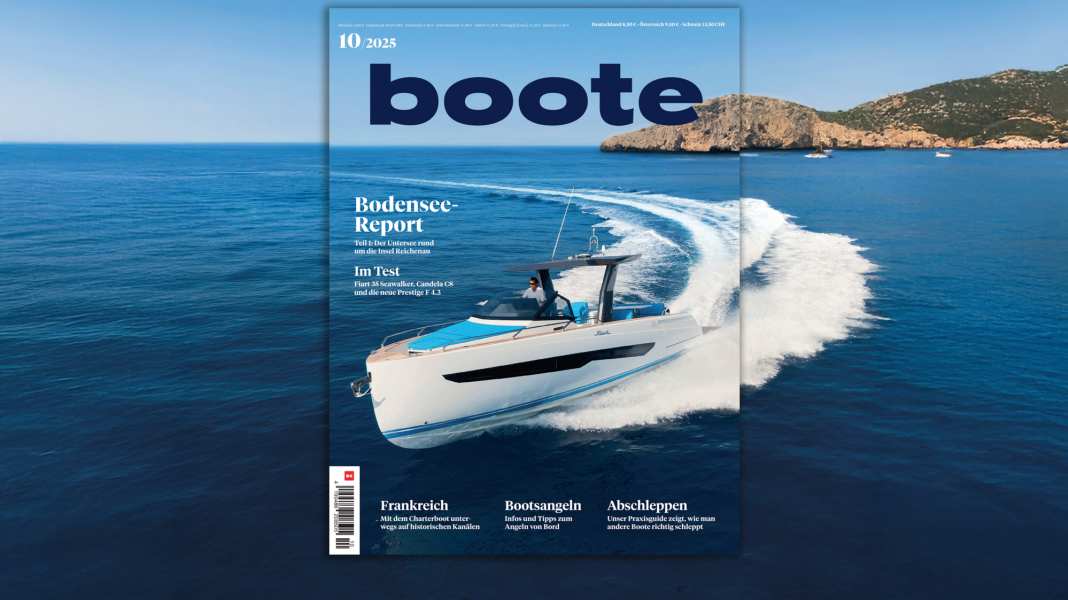 BOOTE 10/25: Praxisguides – Abschleppen und angeln mit dem Boot