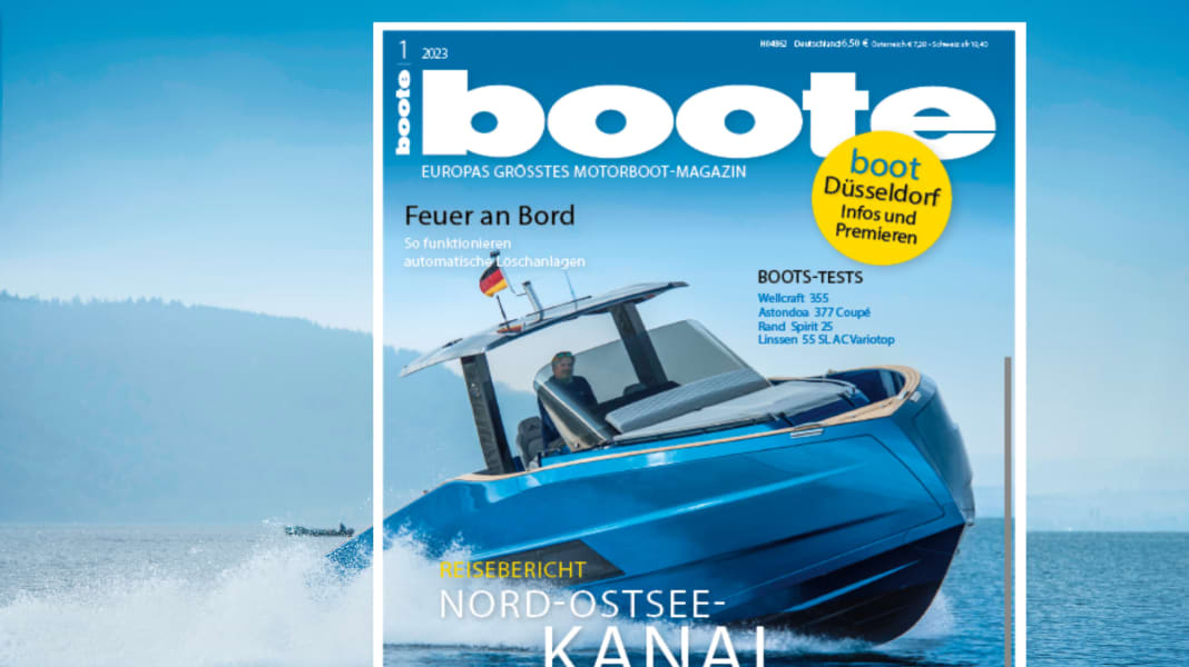 Jetzt am Kiosk: Das erwartet Sie in BOOTE 01/2023