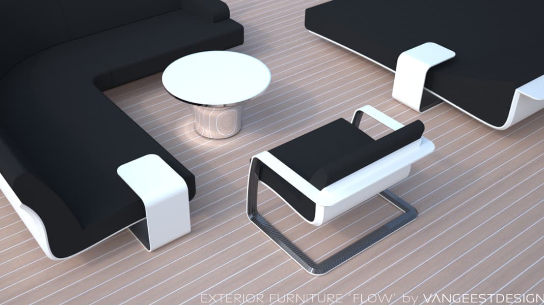 Möbel vom Yachtdesigner