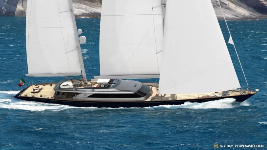 Perini Navi sells third yacht from the 60-metre series