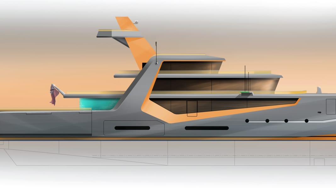 Explorer-Konzept mit Drohnen-Tender