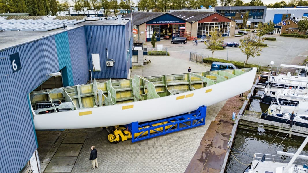 Contest flagship on schedule