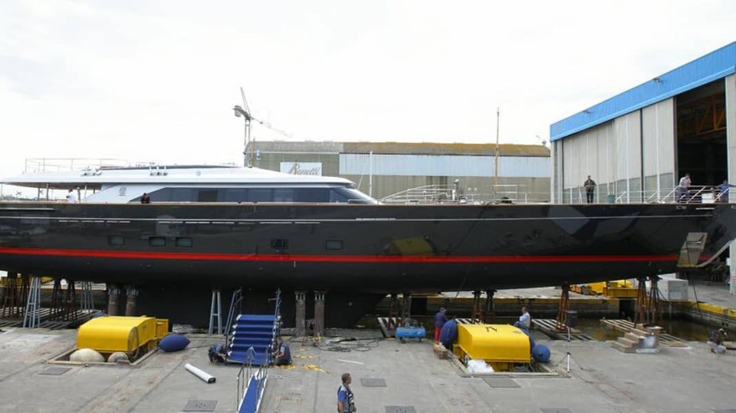 Perini Navi launchte 60-Meter-„Seahawk"