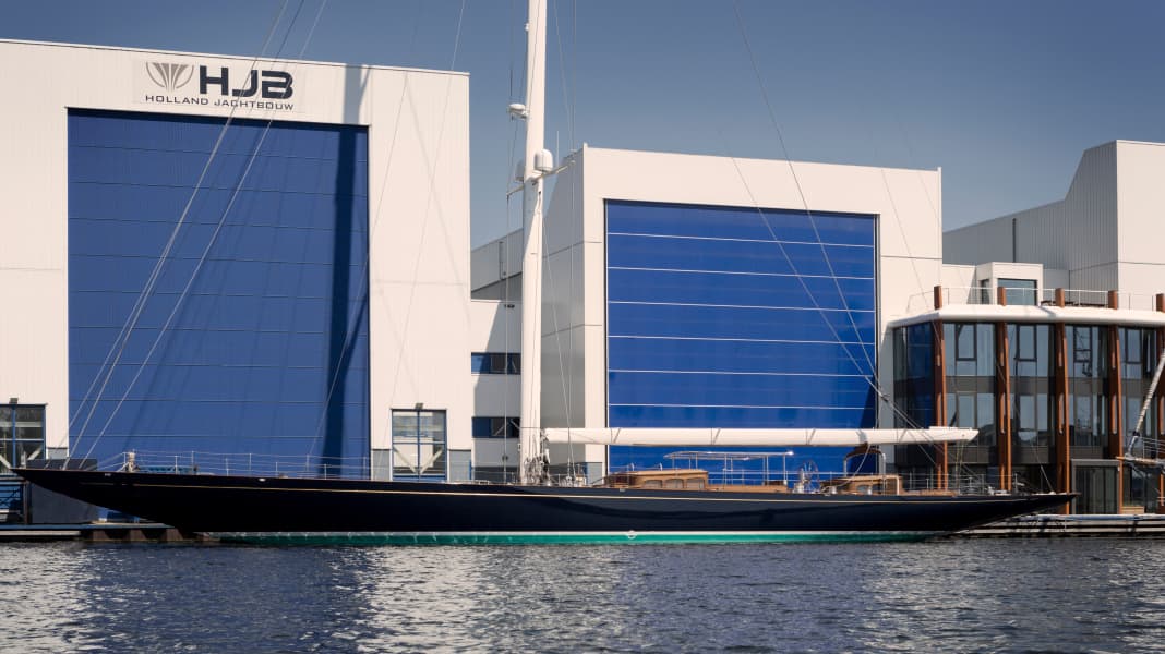 Holland Jachtbouw launchte J-Class-Racer „Topaz"