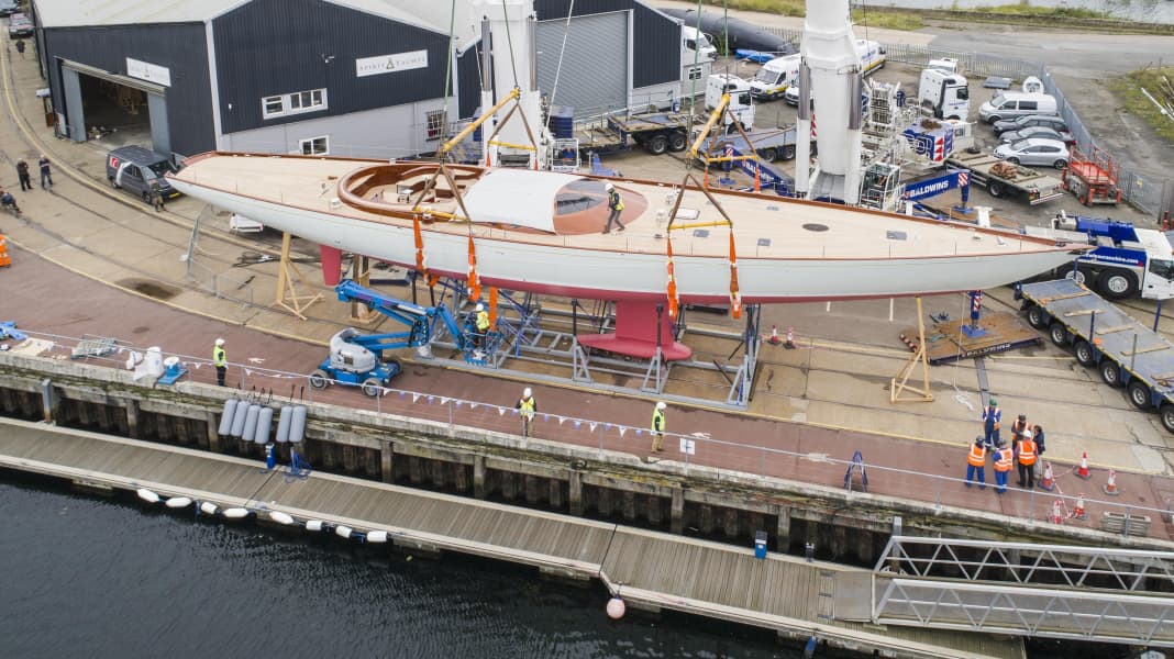 34 wooden metres from Spirit Yachts
