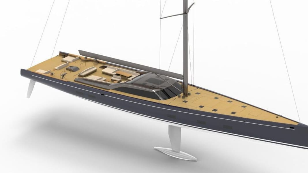 Royal Huisman baut leichte 46 Meter