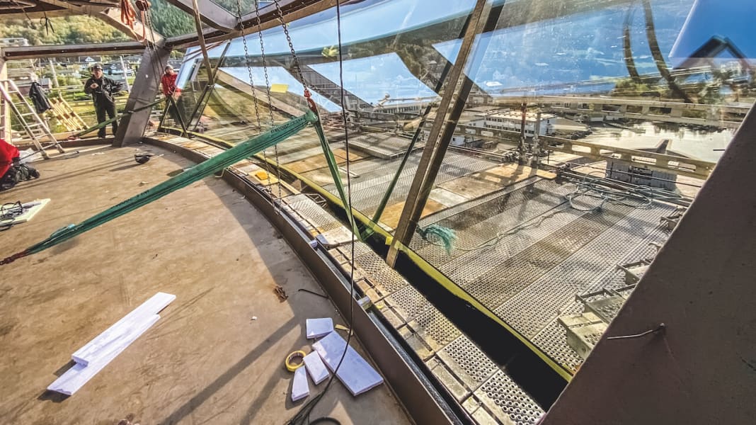 Riesen-Scheiben für „REV Ocean”