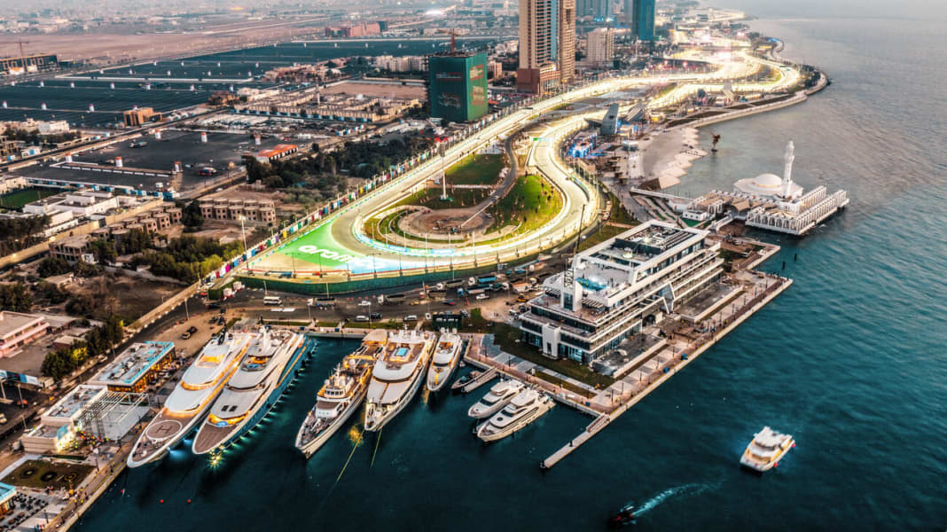 Formula 1 from the top deck