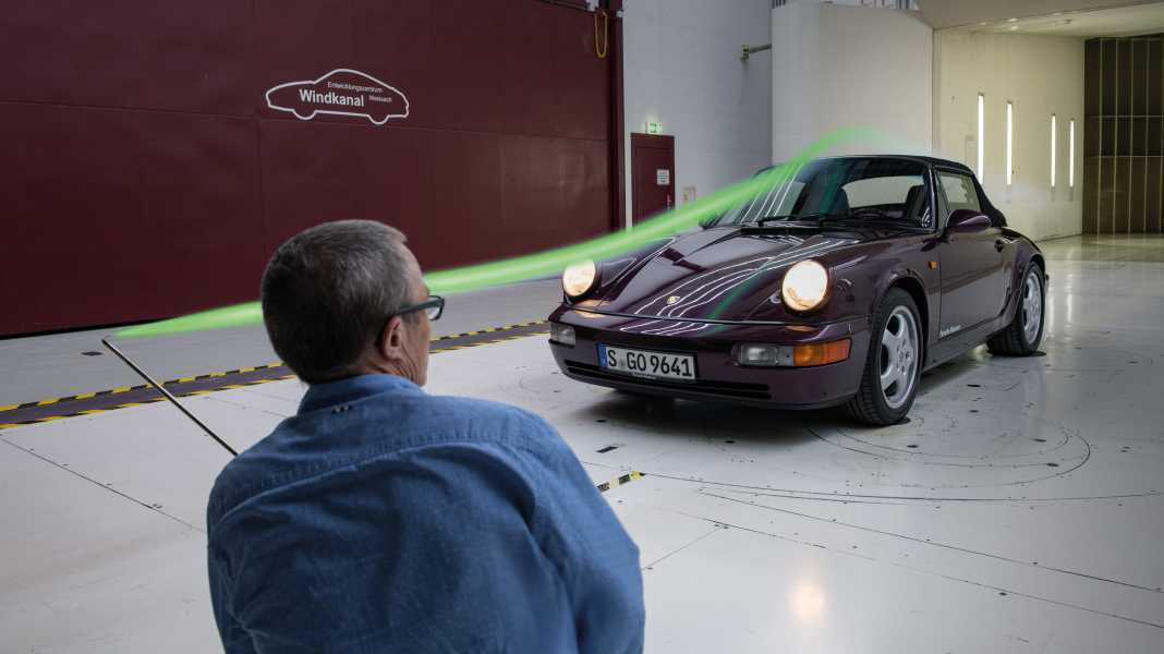Porsche-Technik: Im Windkraftwerk