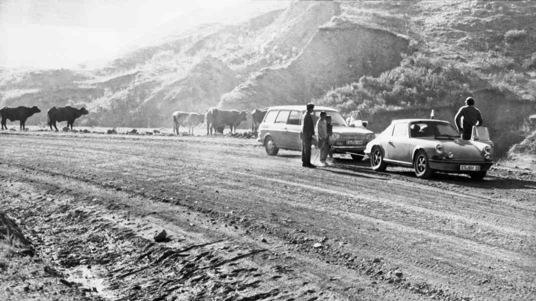 Porsche-Abenteuer: Porsche 911 S Targa 2.4 Liter – Targas Tour