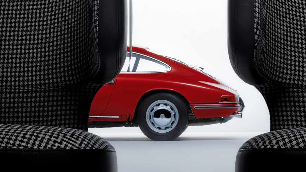 Porsches Designklassiker Pepita-Muster – Muster gültig