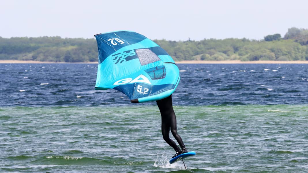 Inexpensive wingfoil all-rounder? The GA Cross Wing in the test