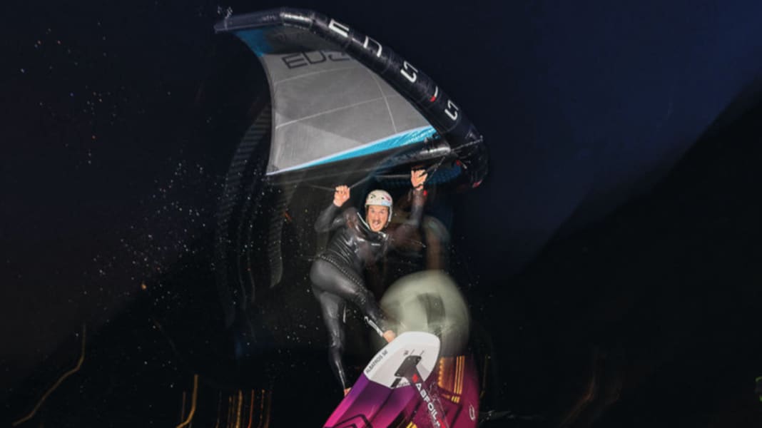 "My water time has tripled since the advent of wingsurfing"