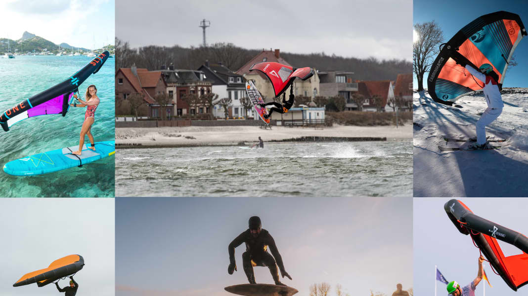 Skaten, SUP & Ski - 6 neue Freizeitaktivitäten mit dem Wing!