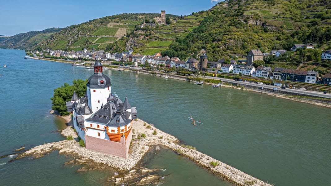 SUP tour on the Middle Rhine: 2 days on Germany's Big River