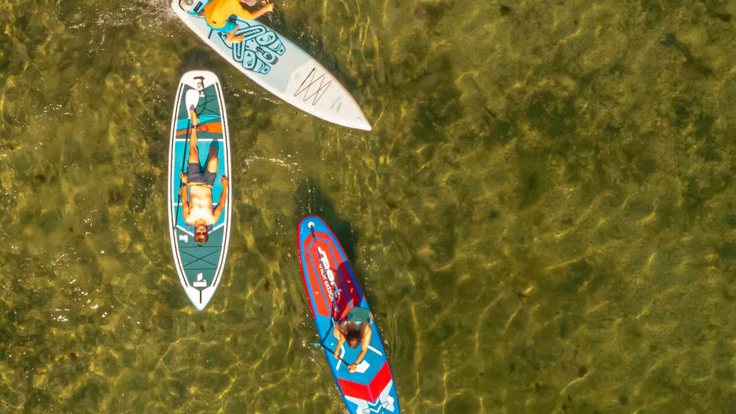 Heat battle: What to do with the SUP in the sun?