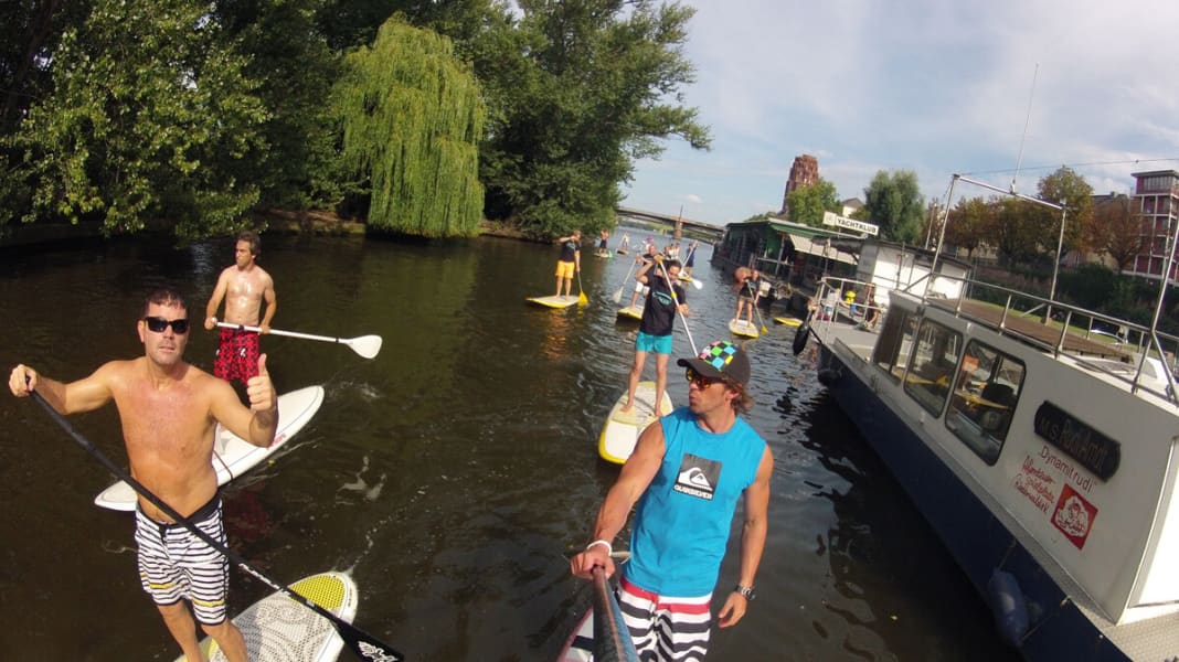 SUP: trend sport on the Main