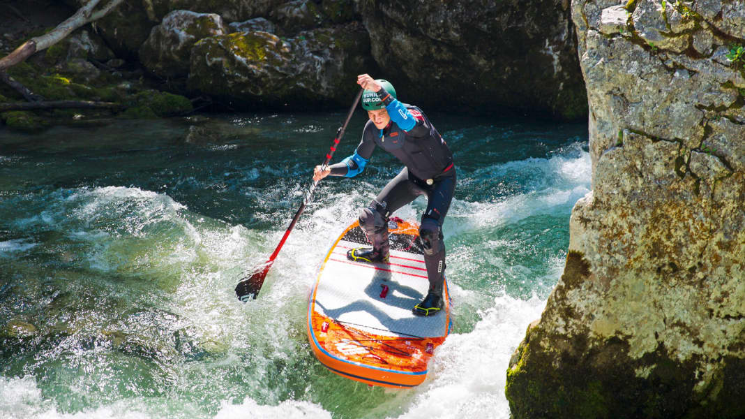Faszination Wildwasser: Mit dem SUP auf dem Fluss