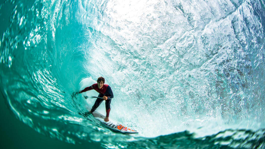 Surfing choppy waves on sale