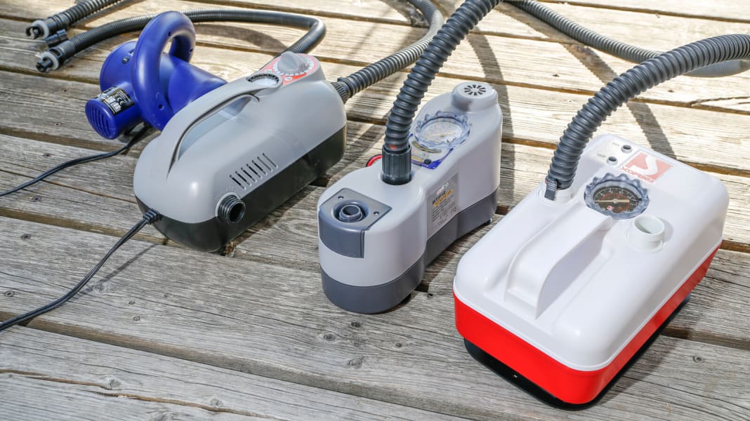 Test: SUP electric pumps