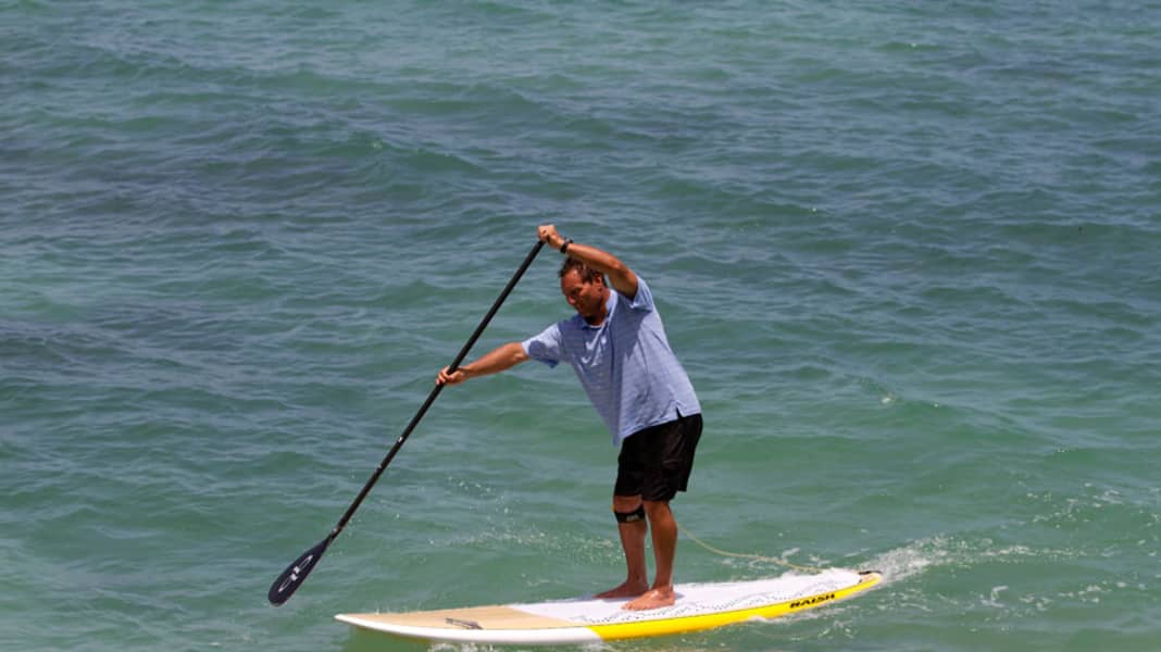 SUP paddle stroke technique SURF