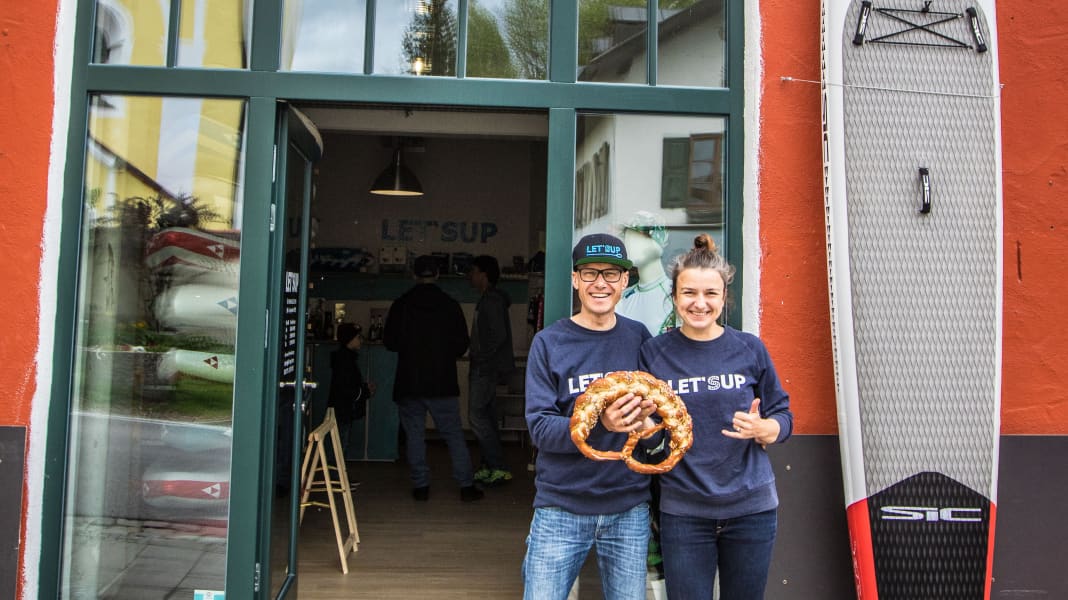 LET'SUP Neuer Shop am Starnberger See SURF