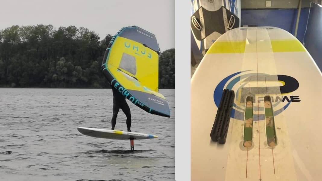 "Verleiht Flügel" – Umbau vom Wave-SUP zum Foilboard