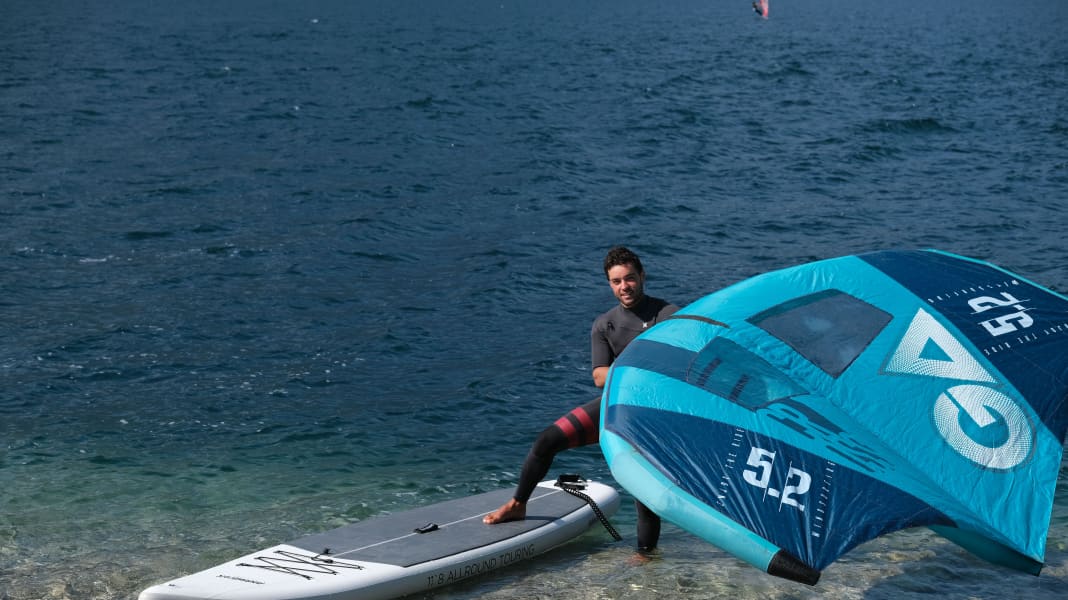 Ausprobiert: Wing- & SUP-Board für 699 Euro