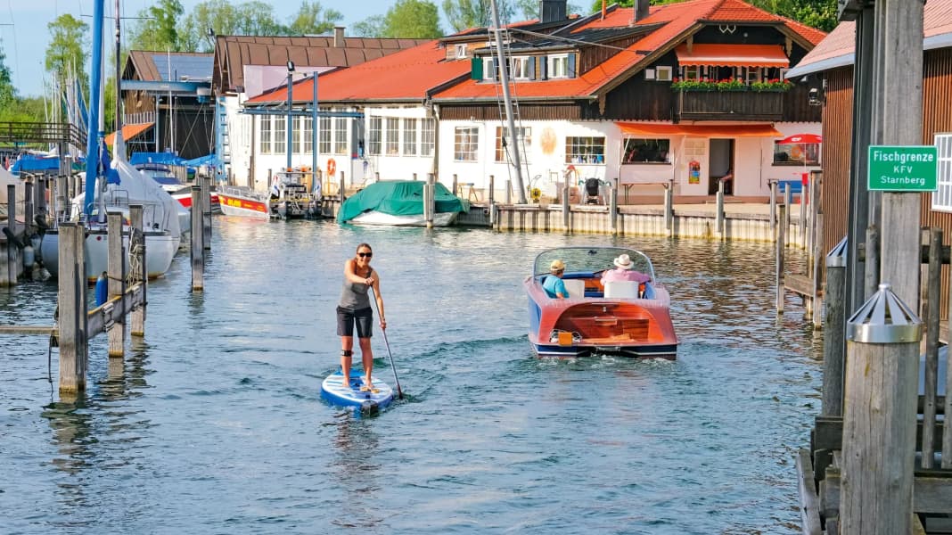 Vorfahrtsregeln und Gesetze: Wo ist SUP verboten? Wer hat Vorfahrt?