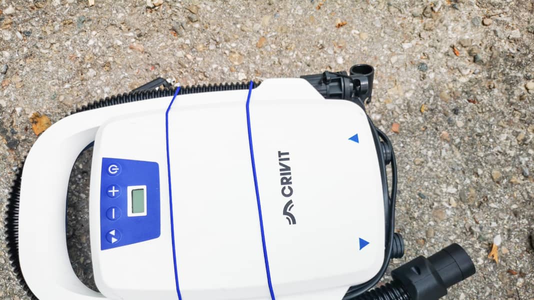 Crivit CSP 12 A1: SUP Pumpe von Lidl im Test