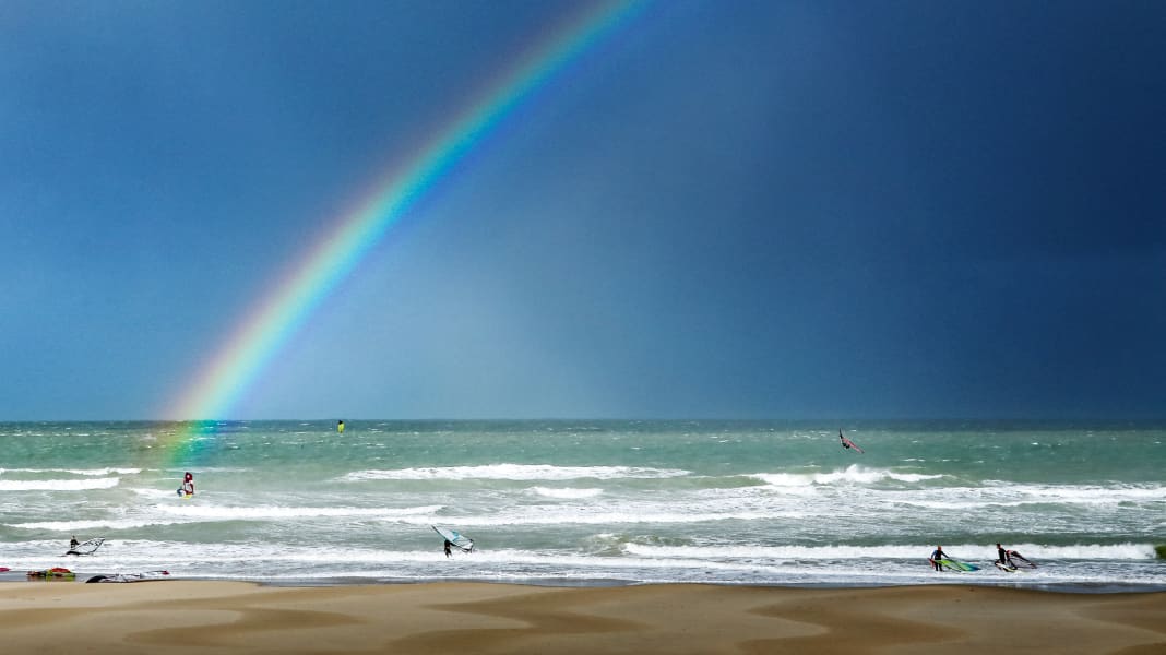 Cote d`Opale in the north of France - the best windsurfing spots