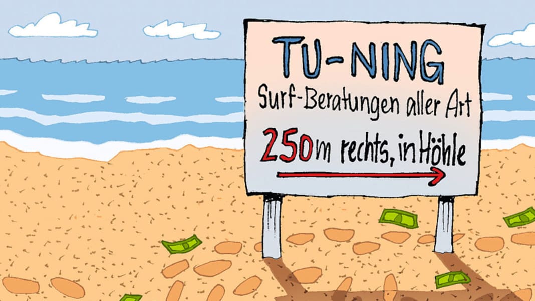 Geht’s noch?!: Ein Besuch in der Tuning-Werkstatt für Windsurfer