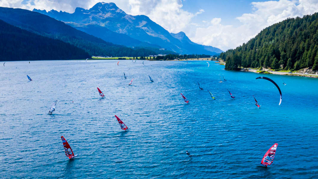 Windsurf and Wingfoil Testival on Lake Silvaplana SURF