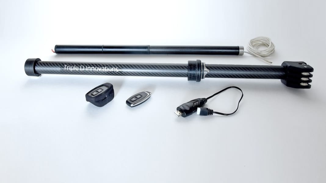 Innovation: Triple D Verlängerung - Vorliek trimmen auf Knopfdruck?