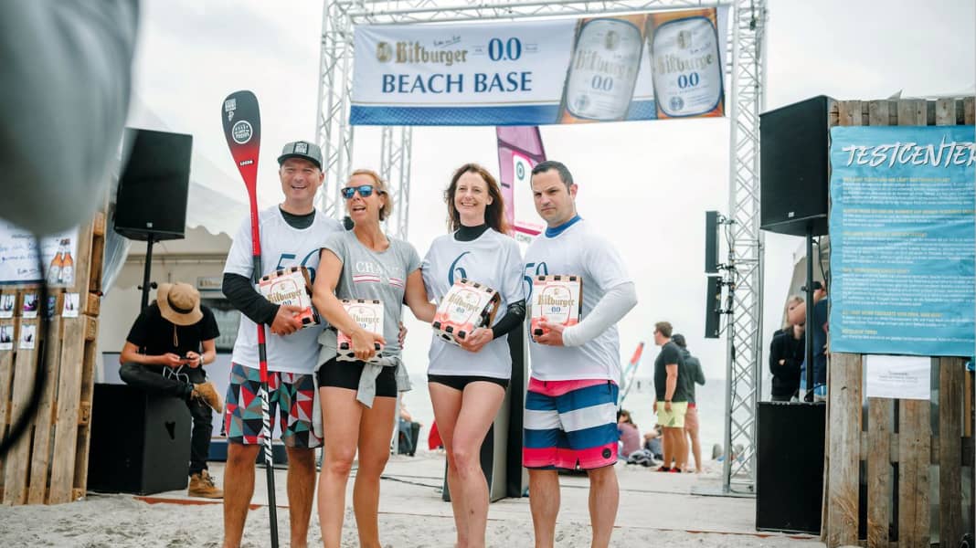 Bitburger 0,0% mit SUP-Challenge beim Surf-Festival