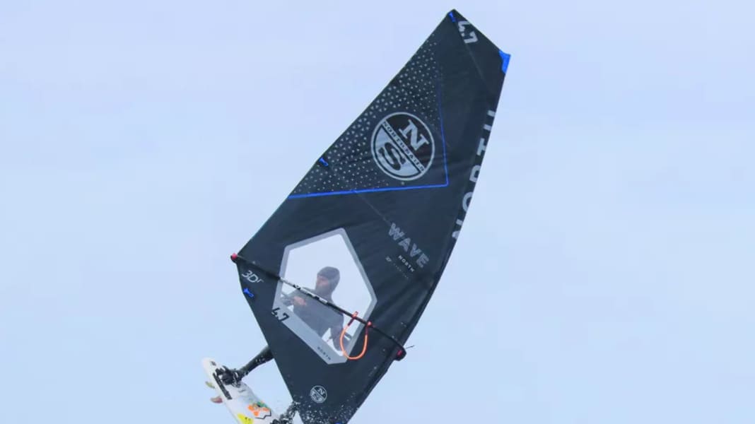 Already ridden: First test of the North Sails Wave 3Di 4.7