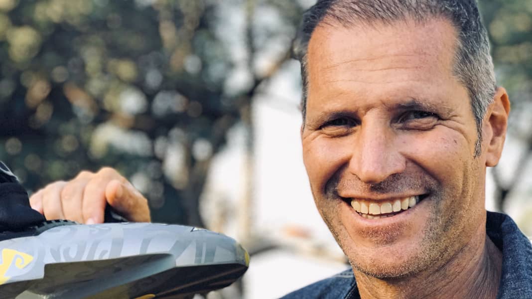 Michi Schweiger: from surf instructor to developer with Robby Naish