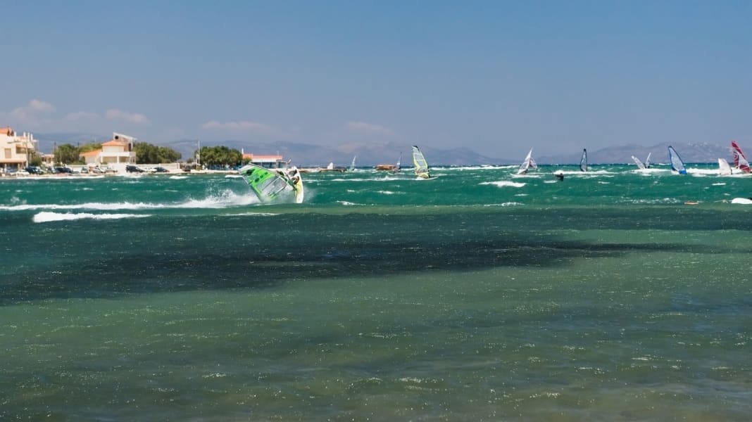 Surfverbot in Griechenland ab Windstärke 6 – Update