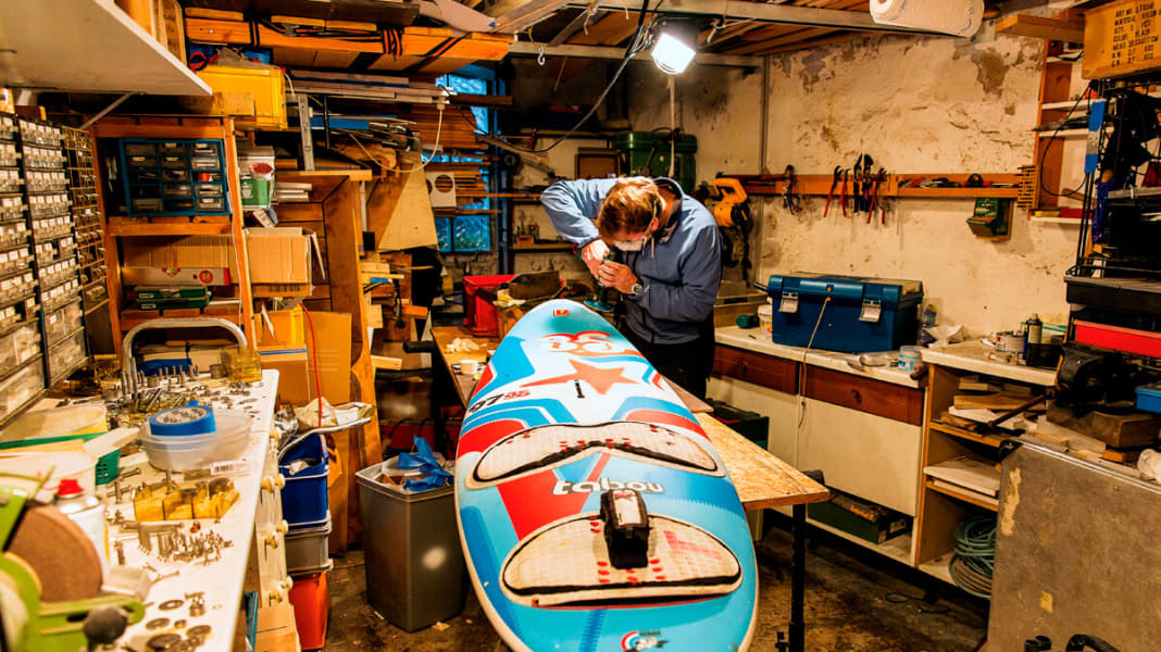 Windsurf-Boards reparieren – alle Tipps im Workshop