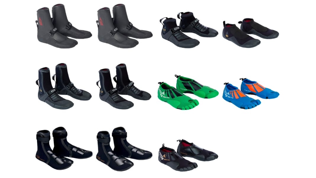 ION Neoprenschuhe für jeden Einsatzbereich