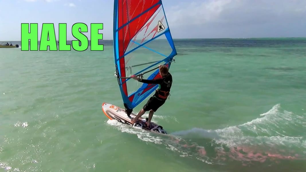 Video: Windsurfing tutorial - Jibe