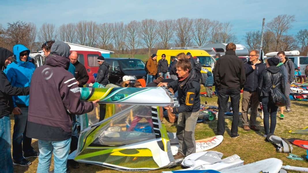 Secondhand market for windsurfing equipment SURF