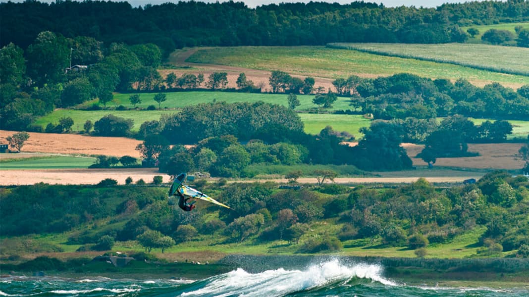 A windsurfing trip to Sweden's best wave spot