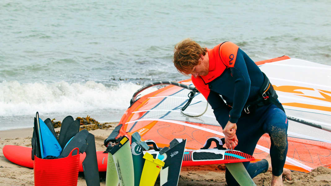 Freeride boards: How to tune your board sensibly with a smaller fin